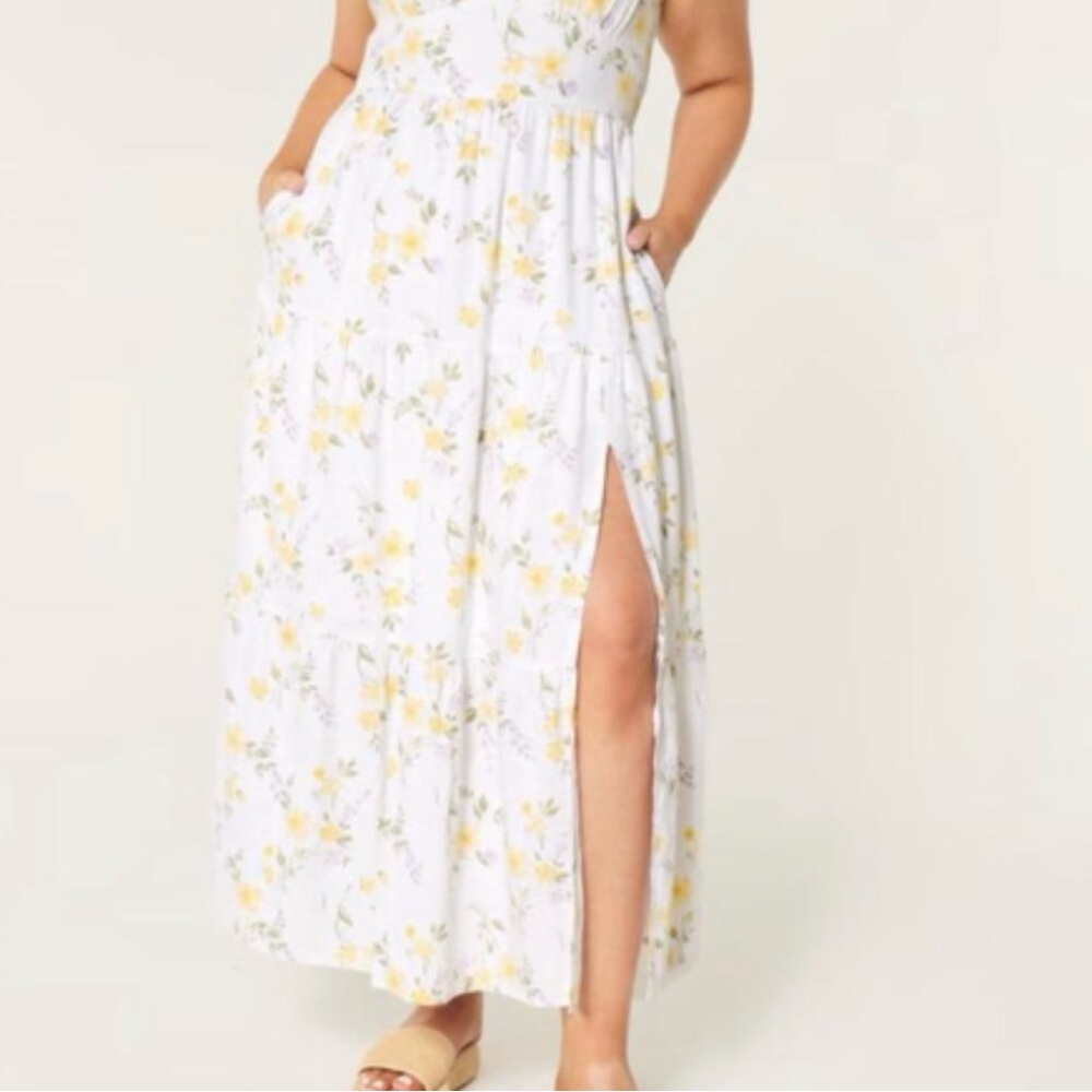 Hollister Floral Maxi Dress NWT